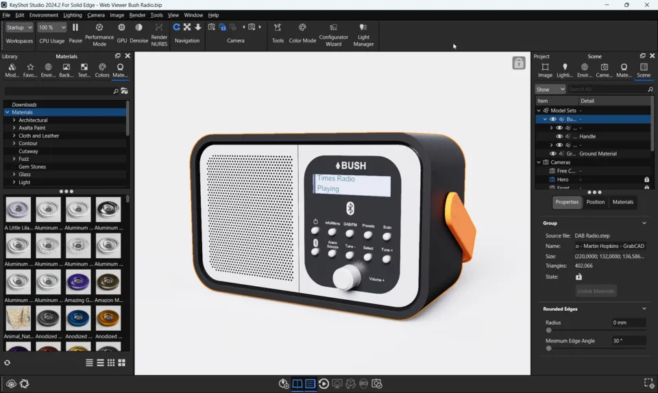 Ücretsiz KeyShot Render Layer Eksikliği