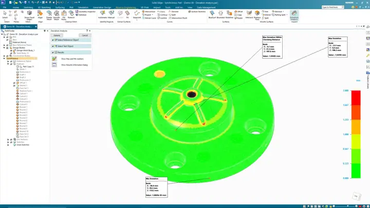 Solid Edge ile 3D tarama verisinden CAD modeline geçiş