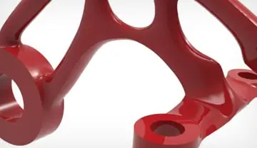 Solid Edge'de üretken tasarım sonucu modelin düzenlenmesi